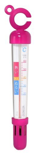 CRECER 湯温計 AP-02P ピンク,湯温計,