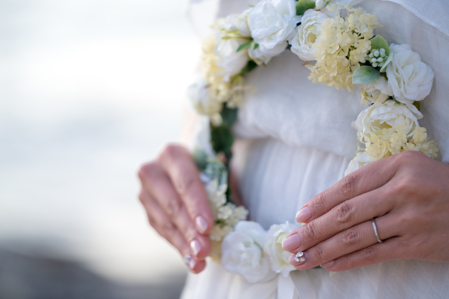 花冠,マタニティフォト,小物,