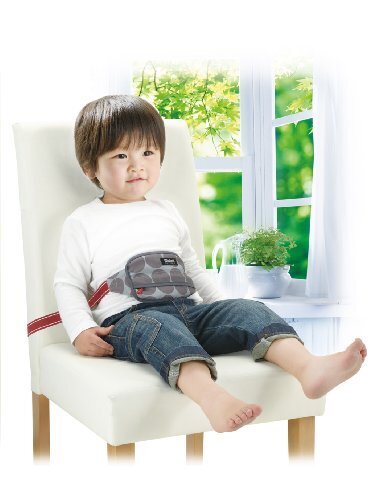 リッチェル Richell ポーチュ チェアベルト グレー,ベビーチェアベルト,