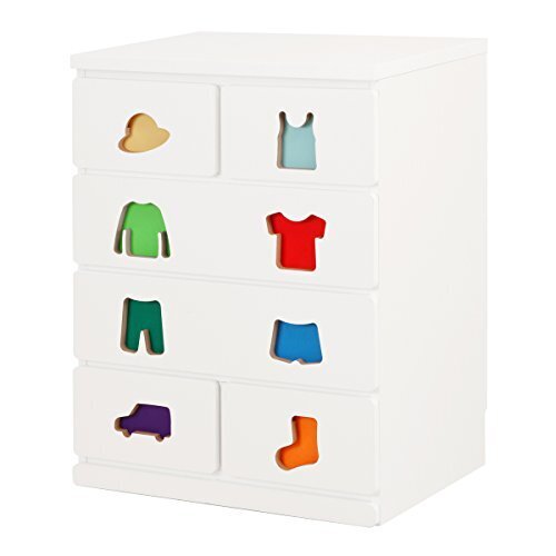 【JAJAN】[ 国産 ] お片付け トレーニング 家具 【トライファ】 チェスト 6杯タイプ 男の子 向け(幅59.5cm 高さ77.5cm ）[ 完成品 ][ 知育家具 子ども用タンス][ 低ホルムアルデヒド ],