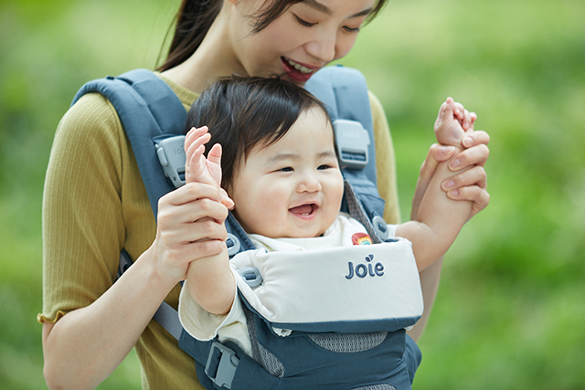 メッシュ素材で通気性◎汗っかきな赤ちゃんも快適,ベビーキャリア,カトージ,