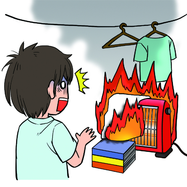 ストーブ,火災予防,