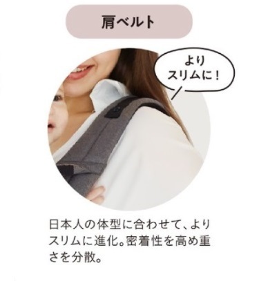 肩ベルトがスリムに,