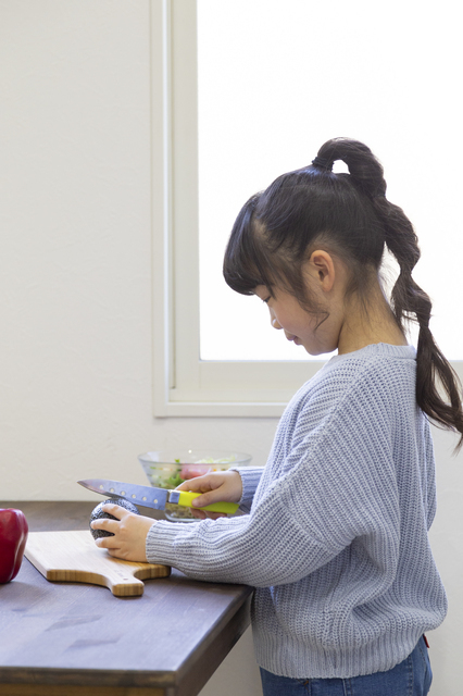 たまねぎヘア,子ども,髪,セルフカット