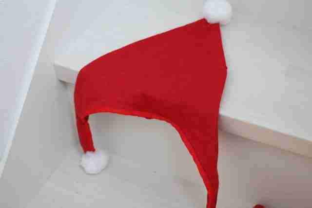 ダイソーのサンタ帽子,ダイソー,クリスマス,雑貨