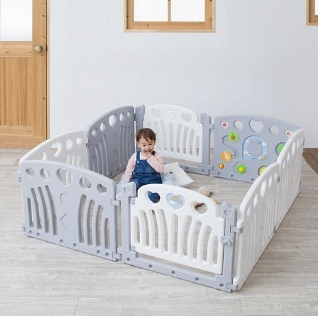 【ベビーサークル 2ドア コロコロランド】,ベビーサークル,ベビーゲート,