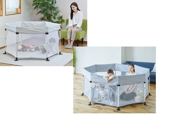 【ポータブル折りたたみベビーサークルコロコロランド6、8】,ベビーサークル,ベビーゲート,