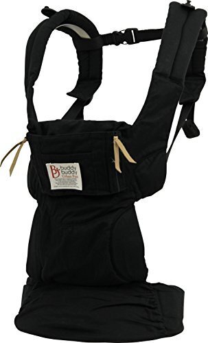 ラッキー工業 バディバディ buddybuddy アーバンファン 抱っこひも ブラック,新生児,抱っこひも,