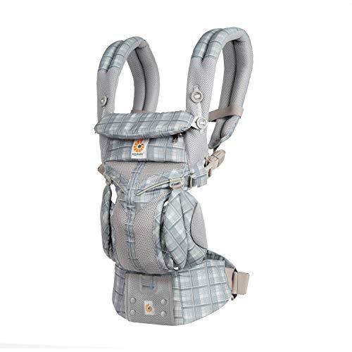 Ergobaby(エルゴベビー) ERGO Baby エルゴベビー (Ergobaby) 抱っこひも メッシュ おんぶ 前向き抱き [日本正規品保証付] (洗濯機で洗える) ベビーキャリア 成長にフィット オムニ360 クールエア/グレープレイド CREGBCS360PGYPL 0か月~… グレープレイド 0か月~,前向き抱っこひも,おすすめ,