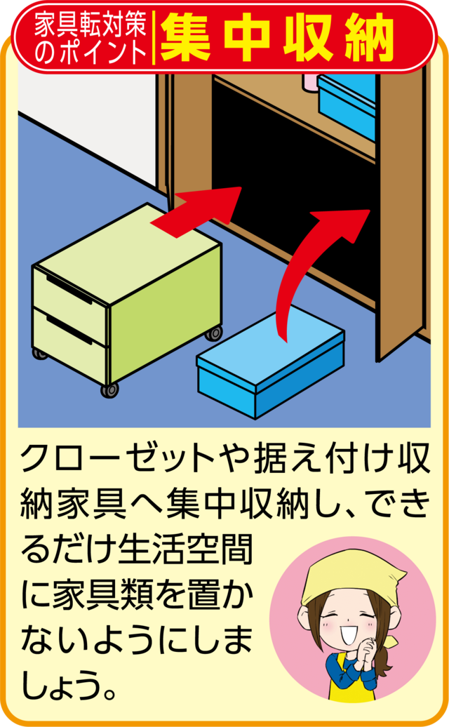 集中収納,