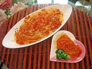 赤ちゃんも大喜び！ママとおそろいミートパスタ,離乳食,取り分け,