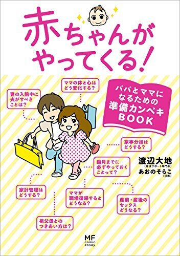 赤ちゃんがやってくる！　パパとママになるための準備カンペキＢＯＯＫ (コミックエッセイ),出産,妊娠,漫画