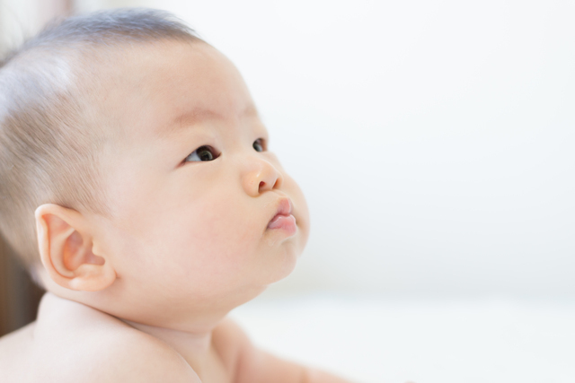 赤ちゃん,急性中耳炎,子供,