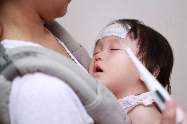 子ども感染症ママ抱っこ,急性中耳炎,子供,