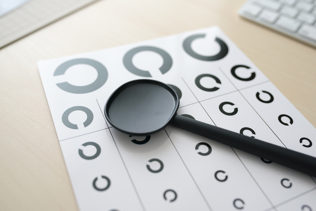 視力検査,視力,低下,