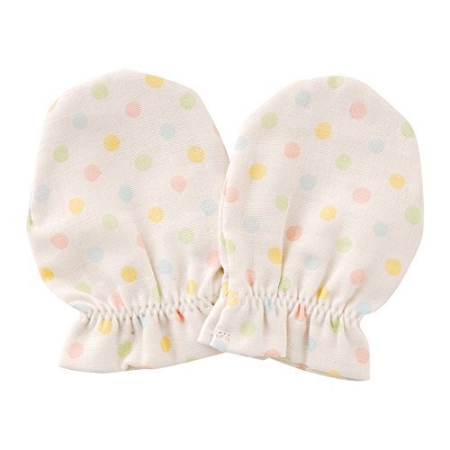 ニシキ WAFU-N8073 Wafu 日本製 Wガーゼ ミトン クリーム・WAFU-N8073C,アトピー,赤ちゃん,