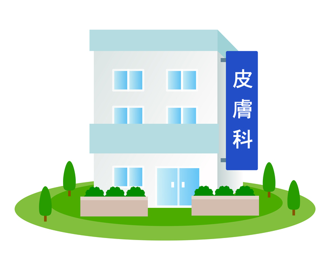 皮膚科イメージイラスト,赤ちゃん,カンジタ,