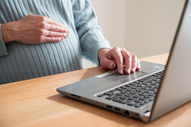 妊婦 パソコン リサーチ,育休,