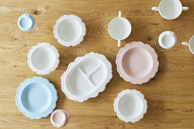 離乳食時間が楽しくなるベビー&キッズ用食器「レアーレ」,