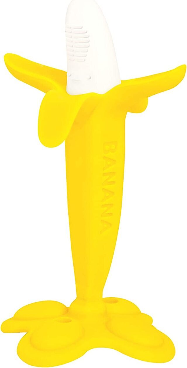 EDISONmama(エジソンママ) 歯がため カミカミBaby バナナプラス 1個 (x 1),赤ちゃん,歯固め,