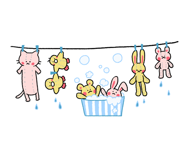 ぬいぐるみ お洗濯,整理収納,子ども,