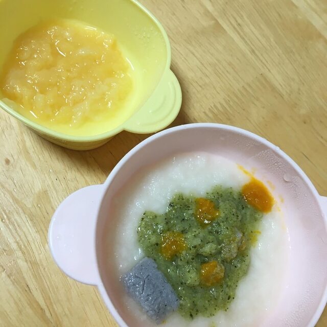 クリスマス気分の離乳食,離乳食,クリスマス,レシピ