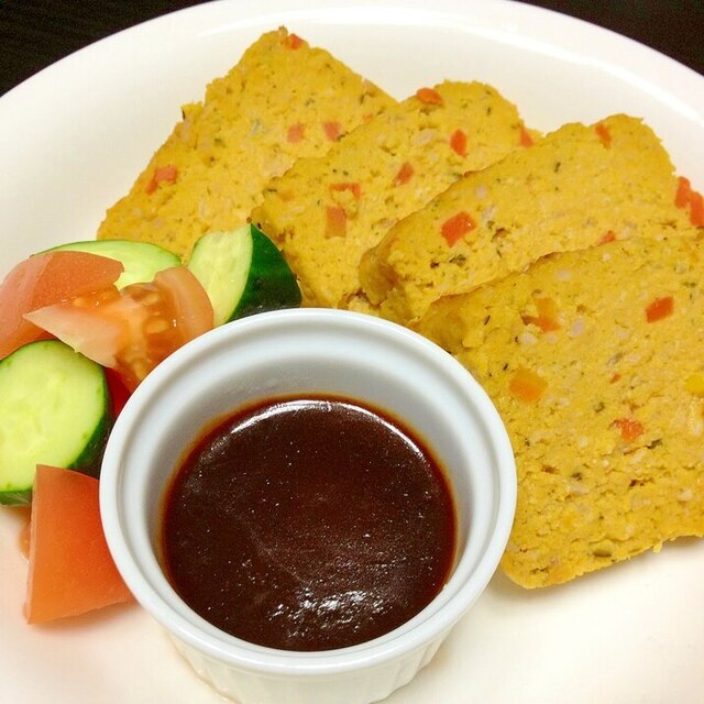 甘くとろける★豆腐とカボチャのミートローフ,離乳食,クリスマス,レシピ