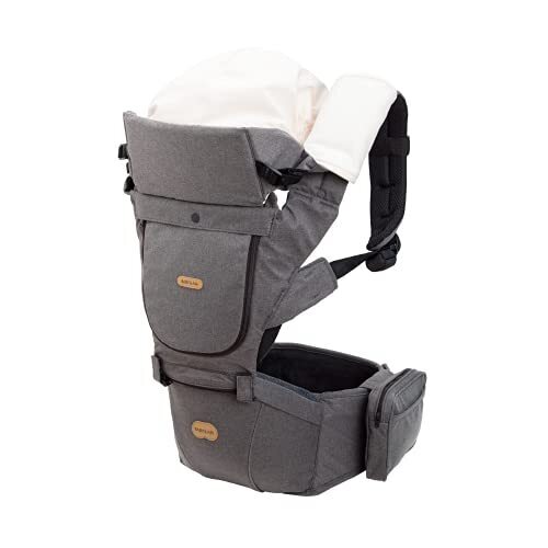BABY&Me (ベビーアンドミー) ヒップシートキャリア 抱っこひも BELK (ベルク) スティールグレー BM-6-002,コズレ,プレゼント,当選