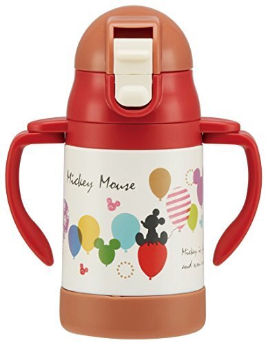 SKATER ミッキーマウス バルーン 両手ストロー ステンレス マグボトル 水筒 ステンレスボトル 240ml ミッキー ディズニー STWM3,コズレ,プレゼント,当選