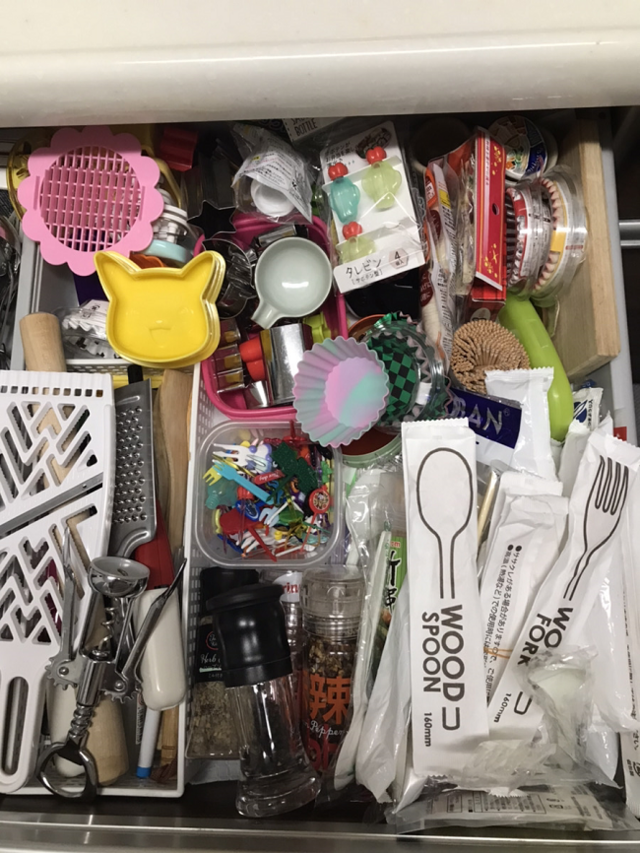 弁当用品の整理,整理収納,