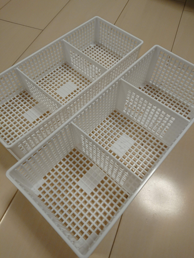 セリア仕切りボックス,整理収納,