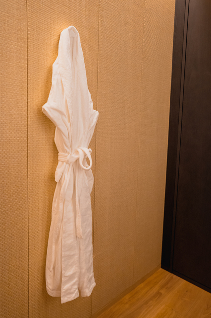 壁にかけられたバスローブ,整理,収納,洗面所