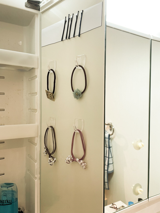 鏡裏収納,タオル,整理収納,