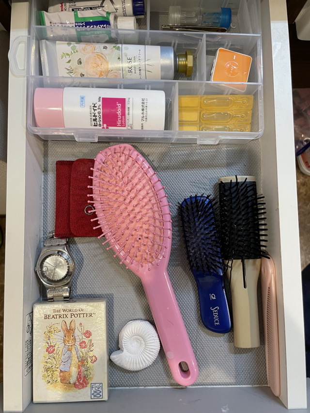 片付いた引き出し,タオル,整理収納,