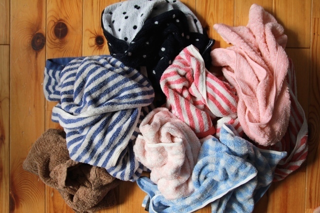 古いタオル,タオル,