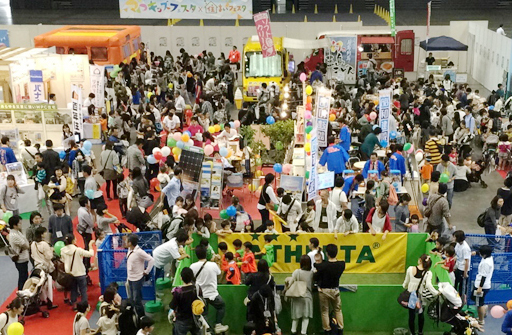 ママキッズフェスタの模様,夏休み,イベント,