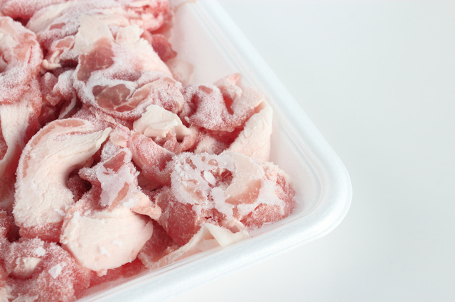 冷凍された豚肉,お弁当,豚肉,