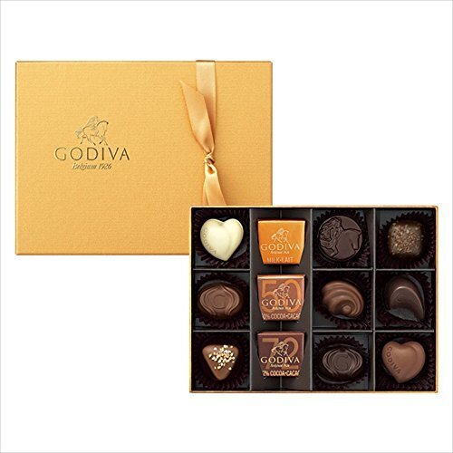ゴディバ (GODIVA) ゴールドコレクション 12粒,バレンタイン,パパ,