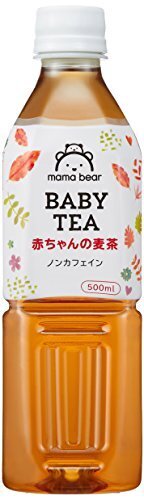 [Amazonブランド]Mama Bear 赤ちゃんの麦茶 ノンカフェイン 500ml×24本,アマゾン,ブランド,