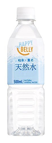 [Amazonブランド]Happy Belly 天然水 岐阜・養老 500ml×24本,アマゾン,ブランド,