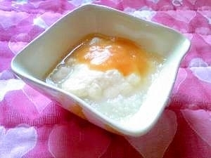 ＜離乳食初期＞りんごと豆腐のうどん,離乳食　,初期,豆腐