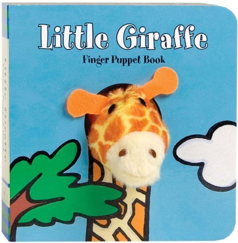 Little Giraffe: Finger Puppet Book: (Finger Puppet Book for Toddlers and Babies, Baby Books for First Year, Animal Finger Puppets) (Little Finger Puppet Board Books),絵本,おすすめ,0歳
