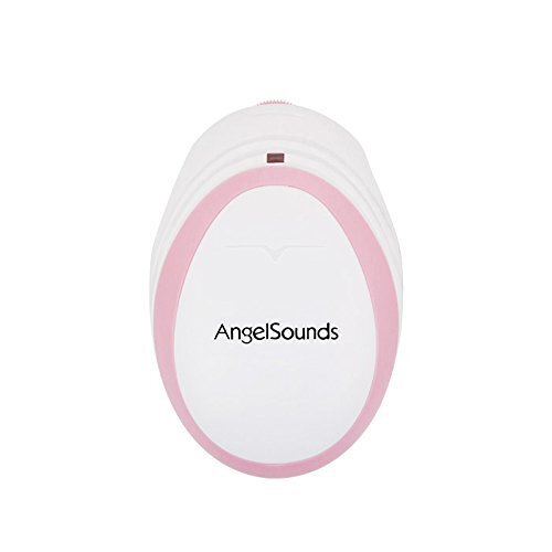 胎児超音波心音計 エンジェルサウンズ Angelsounds JPD-100S mini　(ピンク),妊娠22週,エコー,