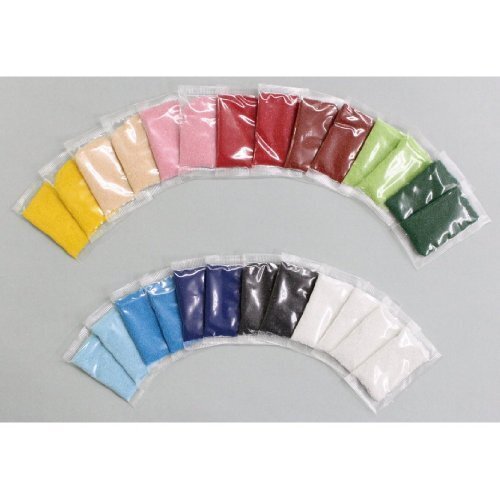 すな絵用カラーサンド 12色セット 01-1968,手作り,フォトフレーム,