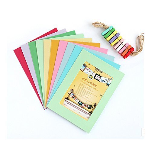 まとめ買いでお得10色セット　6インチ　おしゃれフォトフレーム　写真立て　壁掛け　ピクチャーフレーム (多色),手作り,フォトフレーム,