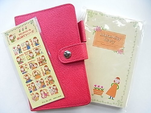 プレママ専用 マタニティーダイアリー (レッド),マタニティ,ダイアリー,