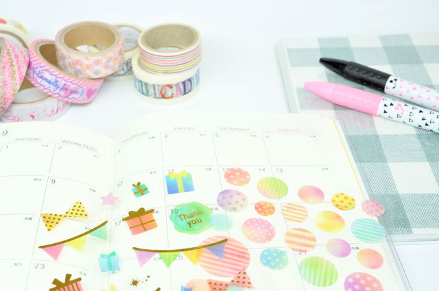 スケージュール帳,育児日記帳,記録,ダイアリー