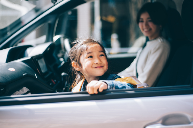 親子連れドライブ,ドラレコ,