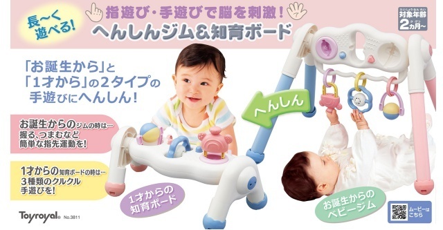 へんしんジム&知育ボード,