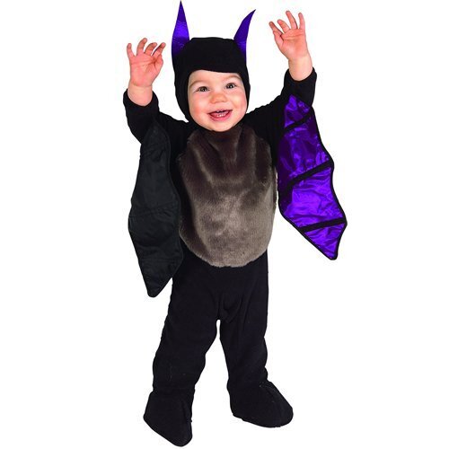RUBIE'S (ルービーズ) ハロウィンコスチューム 子供用 コウモリ LIL'BAT（6-12ヶ月） [並行輸入品],赤ちゃん,ハロウィン,